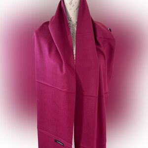 Elegant Two-Toned Peruvian Alpaca/Cotton Scarf